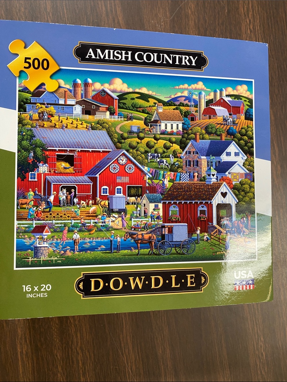 Dowdle Amish Country 500 Piece Jigsaw Puzzle NEW 2022